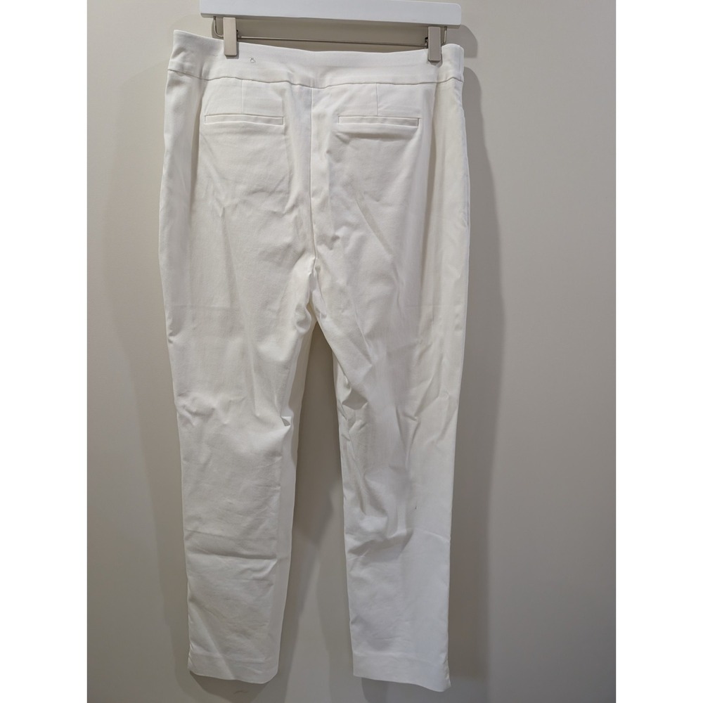 NWT Chico's So Slimming Brigitte Sz 1.5R US 10R Alabaster Pull On Hi-Rise Pants - Picture 3 of 9